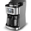 12-Cup Grind & Brew Coffee Maker with Integrated Grinder Black, New