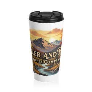 15 oz Antler And Bean Travel Mug
