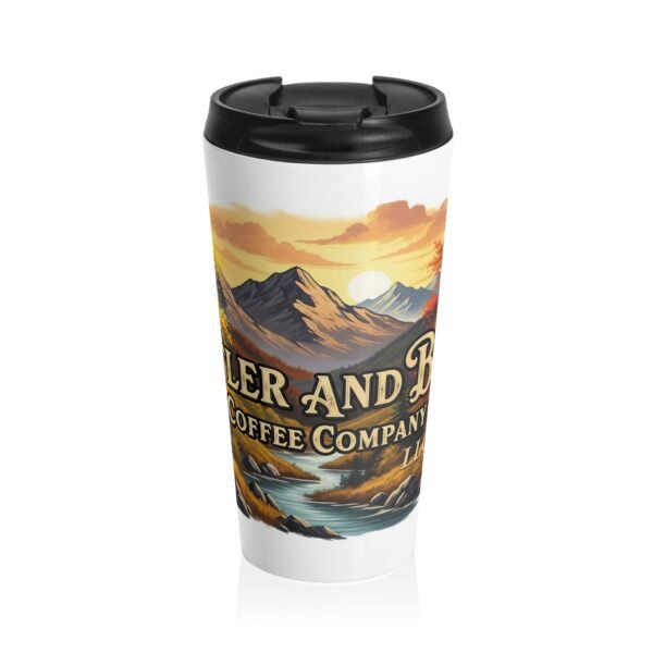 15 oz Antler And Bean Travel Mug