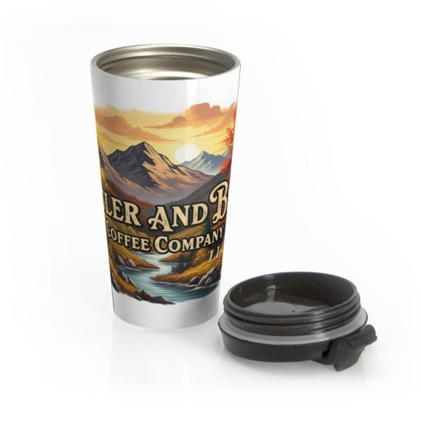 15 oz Antler And Bean Travel Mug