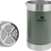 Classic Stay-Hot French Press Coffee Maker 48 Oz | 5 Minute Brew, 4 Hours Hot | Mesh Filter for Coffee Grounds | Insulated Stainless Steel French Press | Bpa-Free | Hammertone Green