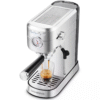 Cm5418-20Cups Silver Stainless Steel Espresso Machine with Milk Frother