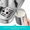 Cm5418-20Cups Silver Stainless Steel Espresso Machine with Milk Frother