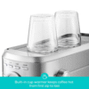 Cm5418-20Cups Silver Stainless Steel Espresso Machine with Milk Frother