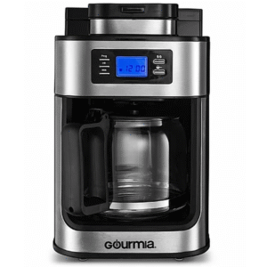 12-Cup Grind & Brew Coffee Maker with Integrated Grinder Black, New