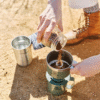 Perfect Brew Pour over Set | 20Oz/12Oz Camp Mug with Lid Included | Drip Coffee Maker with Reusable Filter | Insulated Stainless Steel | Bpa-Free | Black 2.0