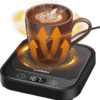 Mug Warmer - 40W Coffee Cup Warmer for Desk with Auto Shut Off, Smart Electric C
