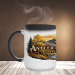 Antler And Bean Magic Mug 15Oz