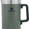 Classic Stay-Hot French Press Coffee Maker 48 Oz | 5 Minute Brew, 4 Hours Hot | Mesh Filter for Coffee Grounds | Insulated Stainless Steel French Press | Bpa-Free | Hammertone Green