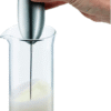 Schiuma Battery Operated Milk Frother for Coffee, Lattes, Hot Chocolate, Mocha, Cappuccino, Black
