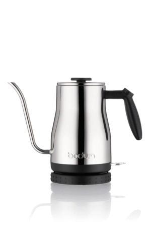 Bistro Gooseneck Electric Water Kettle, 34 Ounce