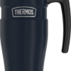 Stainless King Vacuum Insulated Stainless Steel Mug, 16Oz, Matte Rustic Red