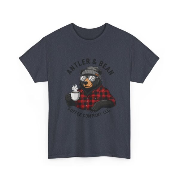 Cozy Bear Coffee Tee, Cute Graphic Tee, Coffee Lover Gift, Fall Shirt, Unisex Fashion Tee,