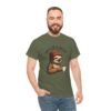 Sloth Coffee Lover Tee, Fall Apparel, Gift for Him, Unisex Graphic Shirt, Nature Lover T-Shirt, Cozy Outfit