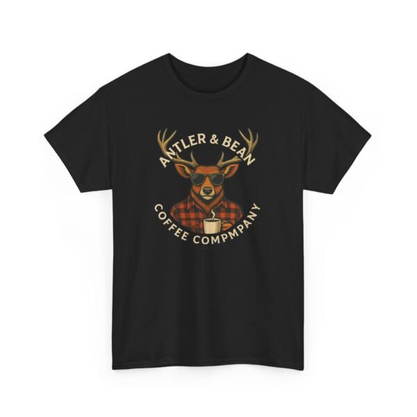 Rustic Coffee Lover Tee, Fall Apparel, Gift for Him, Unisex Graphic Shirt, Nature Lover T-Shirt, Cozy Outfit