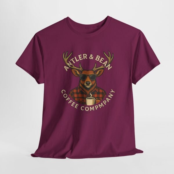 Rustic Coffee Lover Tee, Fall Apparel, Gift for Him, Unisex Graphic Shirt, Nature Lover T-Shirt, Cozy Outfit