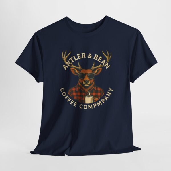 Rustic Coffee Lover Tee, Fall Apparel, Gift for Him, Unisex Graphic Shirt, Nature Lover T-Shirt, Cozy Outfit