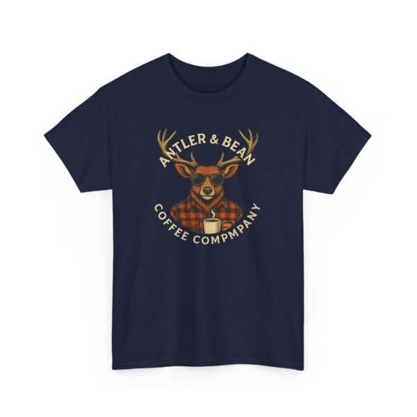 Rustic Coffee Lover Tee, Fall Apparel, Gift for Him, Unisex Graphic Shirt, Nature Lover T-Shirt, Cozy Outfit