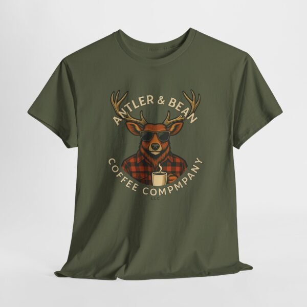 Rustic Coffee Lover Tee, Fall Apparel, Gift for Him, Unisex Graphic Shirt, Nature Lover T-Shirt, Cozy Outfit