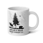 Nature-Themed Jumbo Coffee Mug for Outdoorsy Souls, Perfect Gift for Coffee Lovers, Hiking, Camping, Wildlife Decor