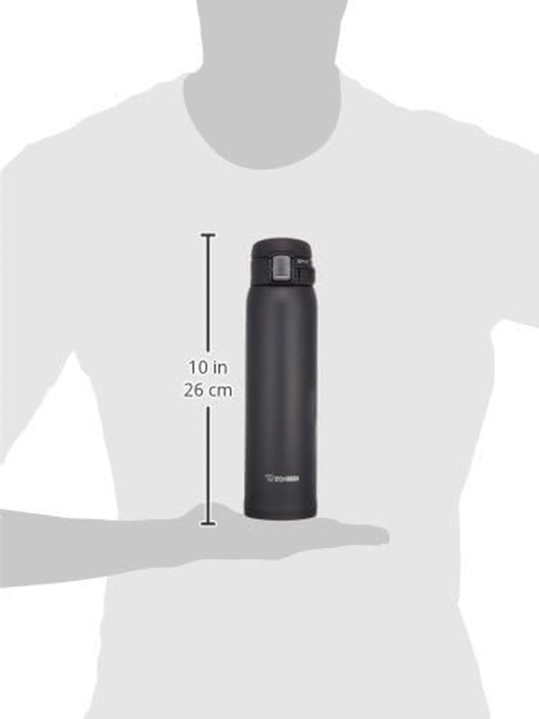 SM-SA60BA Stainless Steel Vacuum Insulated Mug, 1 Count (Pack of 1), Black, 20 Oz.