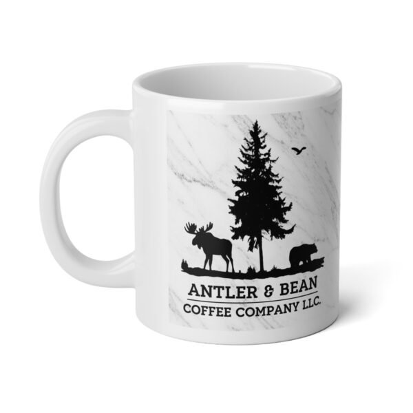 Nature-Themed Jumbo Coffee Mug for Outdoorsy Souls, Perfect Gift for Coffee Lovers, Hiking, Camping, Wildlife Decor