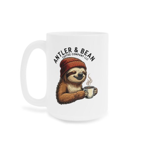 Sloth mug Antler & Bean | Rustic Gifts for Him, Camping, Home Decor, Campfire Mug, Unique Kitchenware