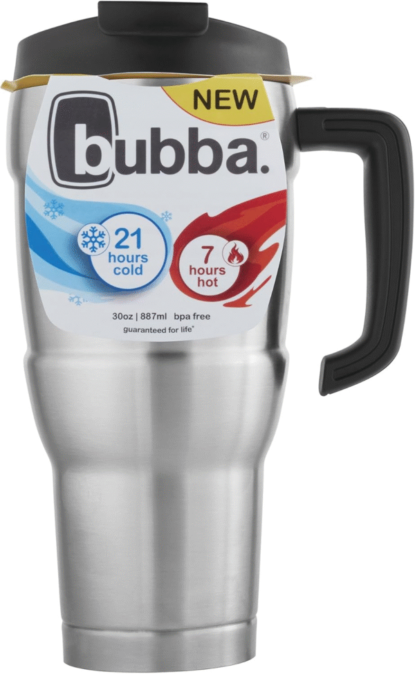 Hero XL, Vacuum-Insulated Stainless Steel Travel Mug, 30Oz., Stainless Steel