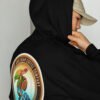 Sea turtle hoodie Black