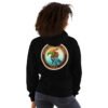 Sea turtle hoodie Black