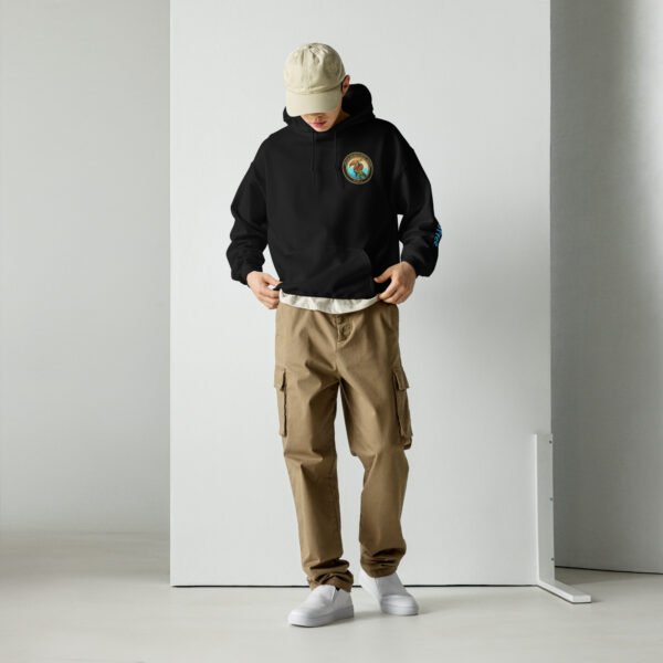 Sea turtle hoodie Black
