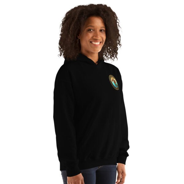 Sea turtle hoodie Black