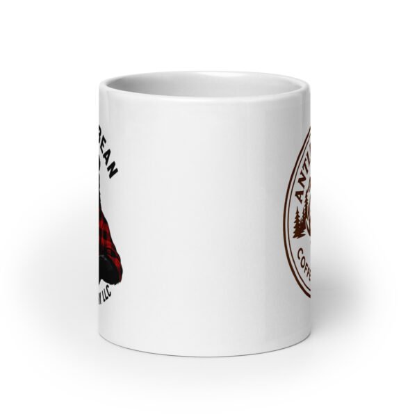 Black Bear with sunglasses mug Antler & Bean | Rustic Gifts for Him, Camping, Home Decor, Campfire Mug, Unique Kitchenware
