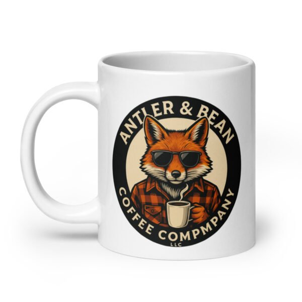 Fox with sunglasses mug Antler & Bean | Rustic Gifts for Him, Camping, Home Decor, Campfire Mug, Unique Kitchenware