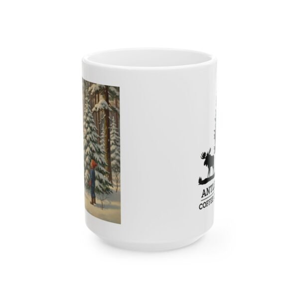 3966937467912379025_2048.jpeg Winter Wonderland Ceramic Mug - Perfect for Hot Drinks, Cozy Holidays, Nature Lovers, Coffee Enthusiasts, Gift Ideas