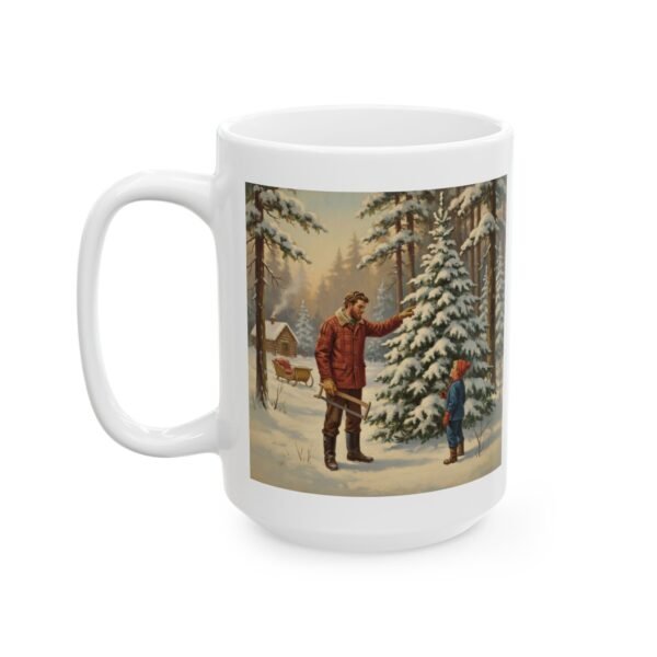 7877644530938166257_2048.jpeg Winter Wonderland Ceramic Mug - Perfect for Hot Drinks, Cozy Holidays, Nature Lovers, Coffee Enthusiasts, Gift Ideas
