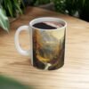 Nature Lover's Ceramic Mug - Perfect for Coffee and Tea, Unique Gift for Outdoorsy Friends, Campfire Vibes, Rustic Home Decor, Morning [...]