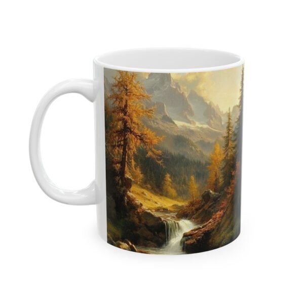 Nature Lover's Ceramic Mug - Perfect for Coffee and Tea, Unique Gift for Outdoorsy Friends, Campfire Vibes, Rustic Home Decor, Morning [...]