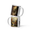 Nature with deer Antler and Beean coffee mug