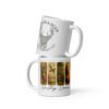 Hunting season white glossy mug