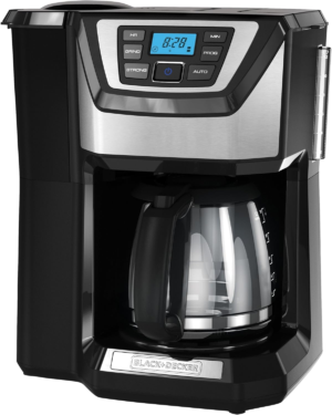 8eddfdf23cff30e533d3cd107dcfa213.png Black and Decker 12-Cup Mill and Brew Coffeemaker, Black, CM5000B