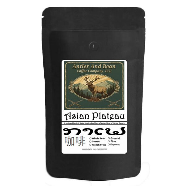 Antler & Bean Asian Blend Fine Grind Medium Roasted Coffee 10 Oz