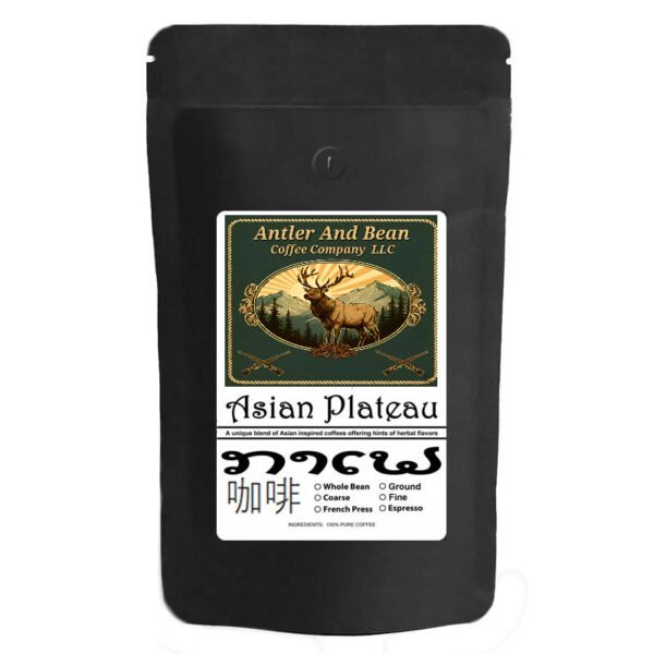 Antler & Bean Asian Blend Coffee for French Press - Medium Roast 5 LBS