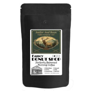 Antler & Bean French Press Ground Coffee - Fancy Donut Shop 10 Oz